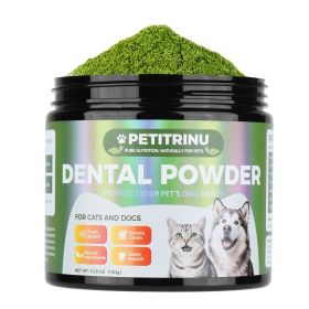 Dog Dental Powder – Helps Clean Teeth & Reduce Tartar, Fresh Breath Support, Natural Dental Care for Dogs, Easy to Use, 60-Day Supply