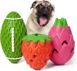 Dog Chew Toy3 Pack Toys for Aggressive Chewers Tough Rubber Dog Toy Puzzle Pet Toys Large Breed
