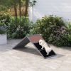 Dog Agility Equipment Ramp with Non-slip Surface, A-frame, Agility Equipment Ramp for All Breed Dogs, Gray