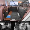 51.2 x 27.6 in Dog Car Seat Cover for Back Seat Waterproof 600D for SUV