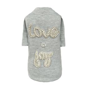 Love n Joy Tee (Color: Grey, size: XS)