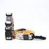 Trendy Printed PVC Dog Leash & Collar Set, Waterproof Durable Pet Lead with Unique Pattern, Adjustable for Small Medium Large Dogs