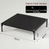 Pet Bed, No Assembly Required, Foldable, Portable, Waterproof & Moisture-Proof, Breathable & Antibacterial, All-Season Sleeping Mat for Cats and Dogs